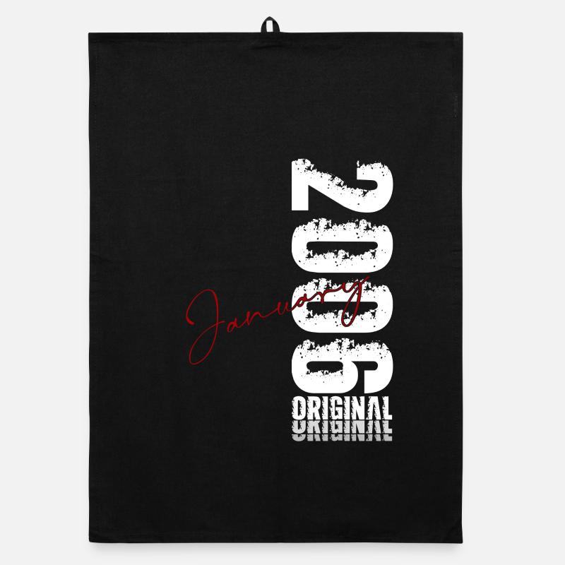 20e anniversaire Original janvier Volume 2006 Torchon bio