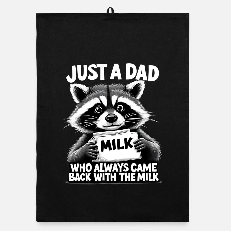 Mème du Papa Laveur et du Lait Torchon bio