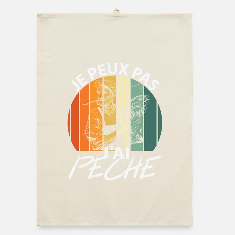 I can't I sinned Organic dish towel