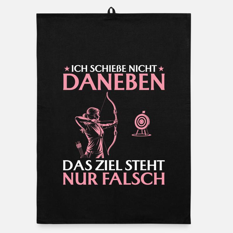 Archery The Goal Is Wrong - Archery Organic dish towel