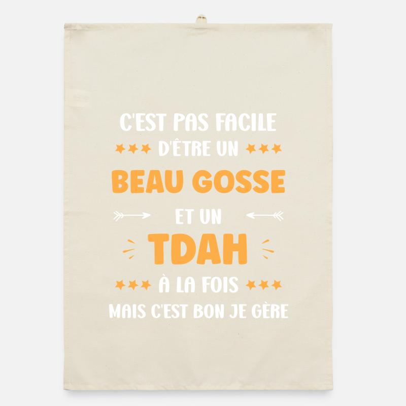 ADHD Organic dish towel