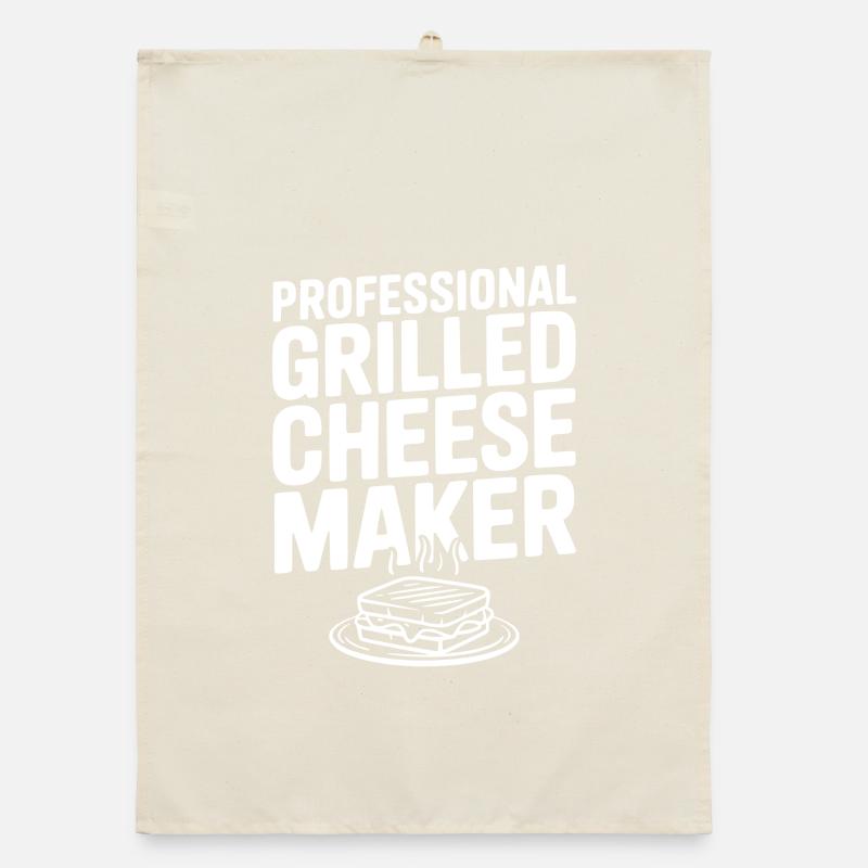 Professional Grilled Cheese Maker Organic dish towel