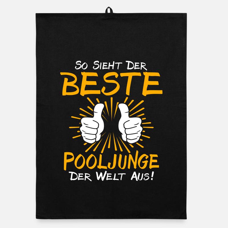 Pool Boy Gift Idea Organic dish towel