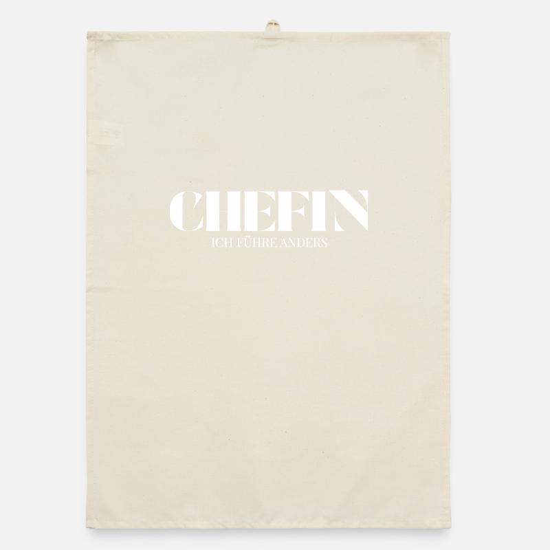 Le patron dit : Je dirige différemment Torchon bio