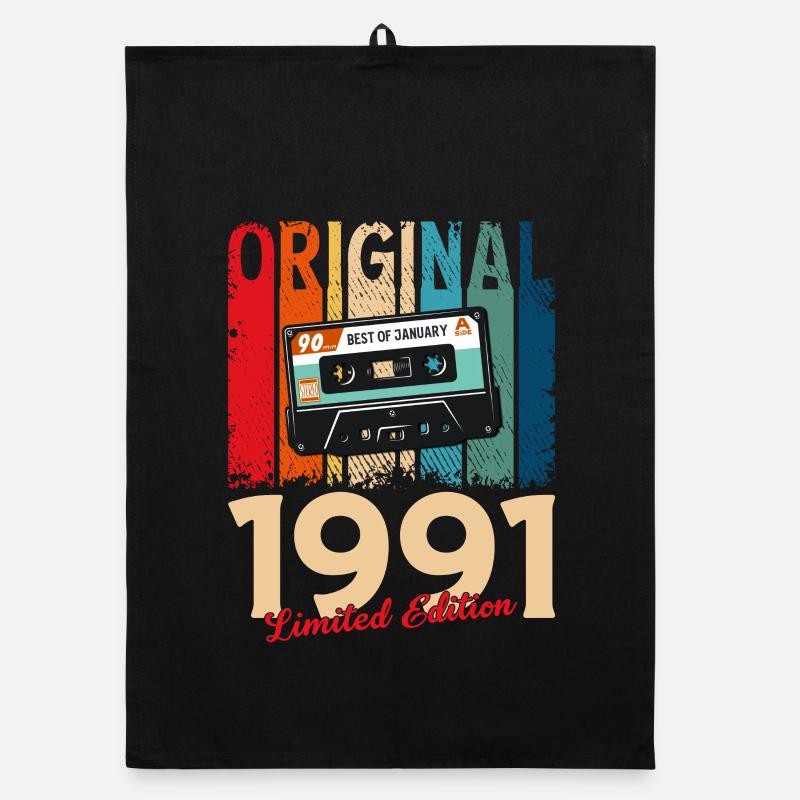 Cassette du 35e anniversaire janvier 1991 Torchon bio