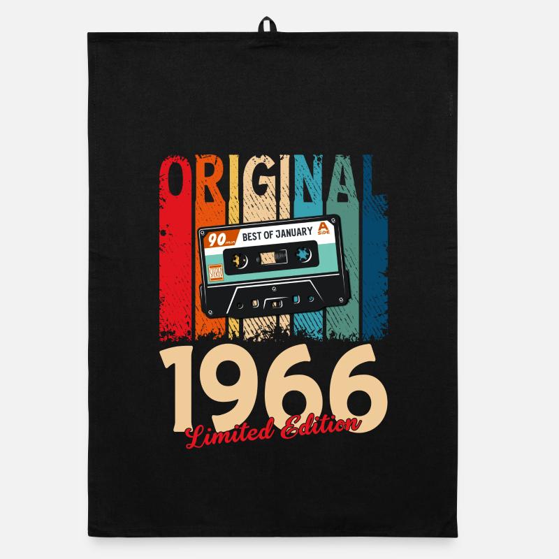 Cassette du 60e anniversaire janvier 1966 Torchon bio