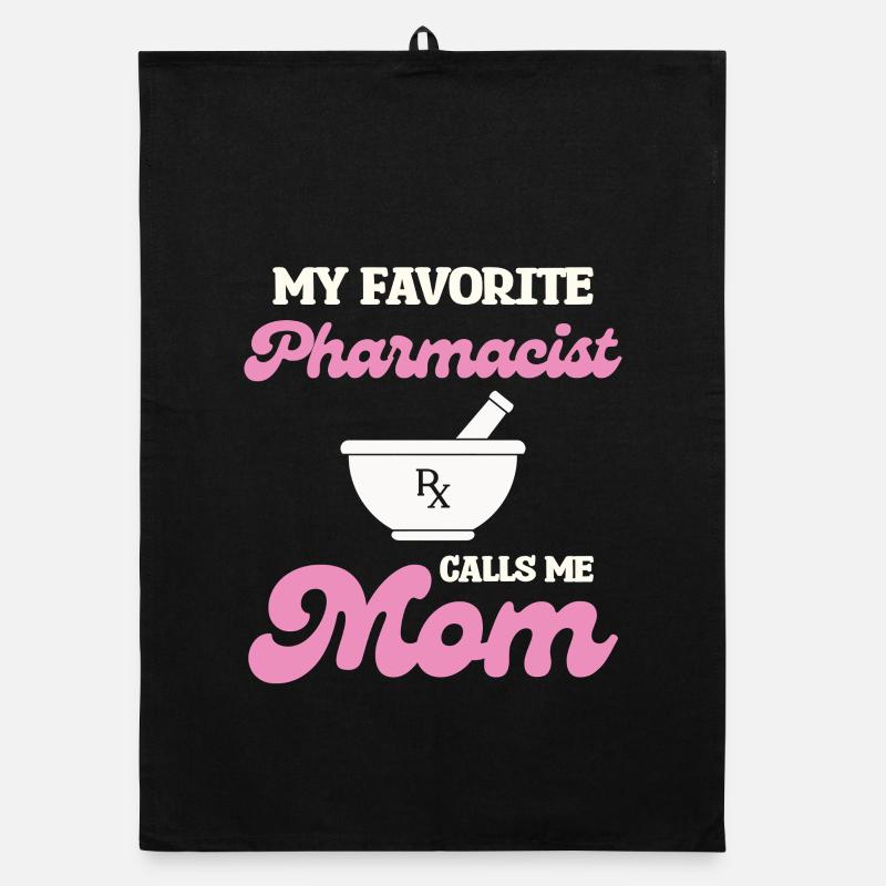 Favorite pharmacist mom Organic dish towel