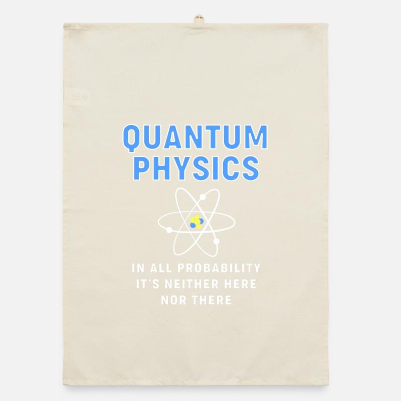 Quantensprung Quanten Physik Quantenphysik Organic Geschirrtuch