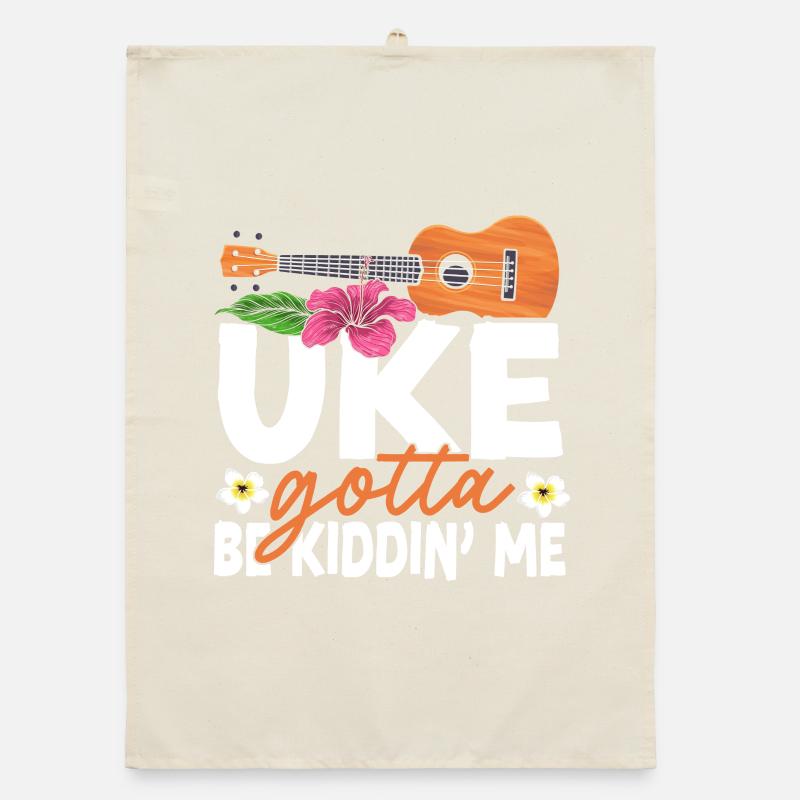 Ukélé hawaïen uke uke doit être Torchon bio
