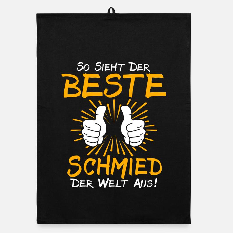 Blacksmith Gift Idea Organic dish towel