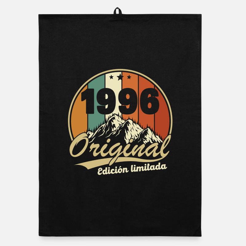 1996 Vintage Retro Birthday Gift Organic dish towel