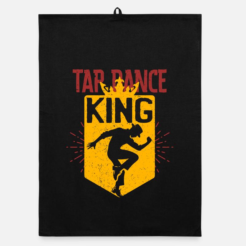 Stepptanz Stepptänzer Stepptänzerin Stepper Organic Geschirrtuch