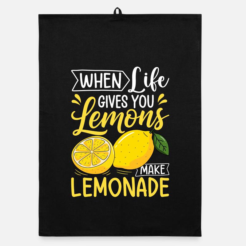 Quand la vie te donne des citrons, fais de la limonade Torchon bio
