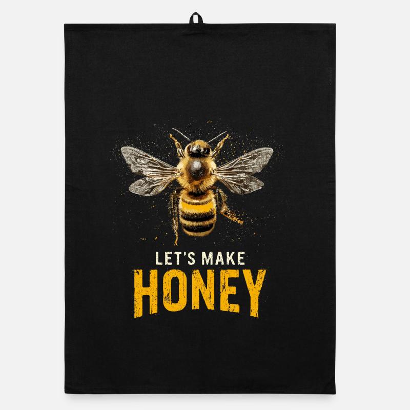 Imker Beekeeper Honey Honig Bee Biene Bees Bienen  Organic Geschirrtuch