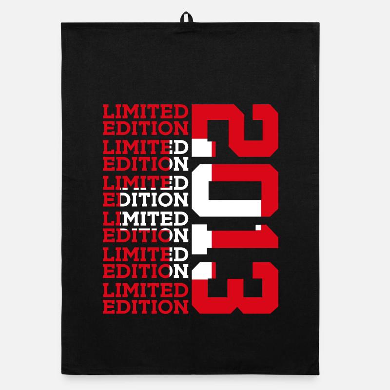 ÉDITION LIMITÉE 2013 SUISSE 13E ANNIVERSAIRE Torchon bio
