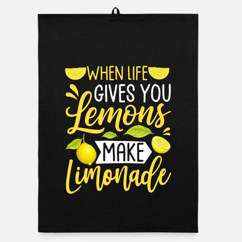 Quand la vie te donne des citrons, fais de la limonade Torchon bio