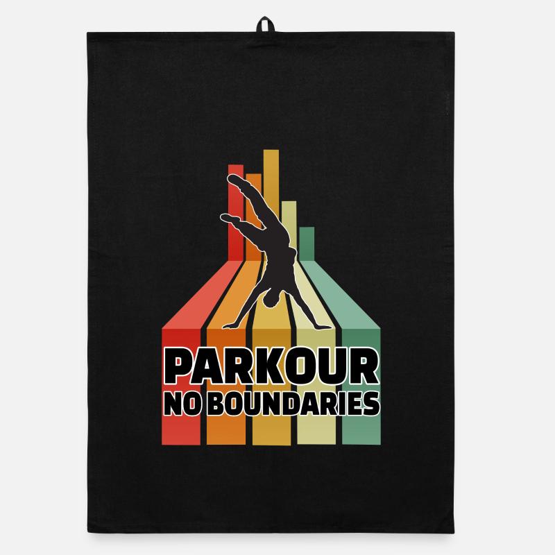 Parkour sans frontières Torchon bio
