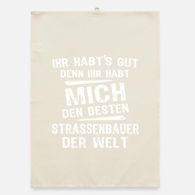 Constructeurs de routes Torchon bio