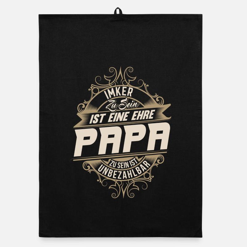 Beekeeper Dad Organic dish towel