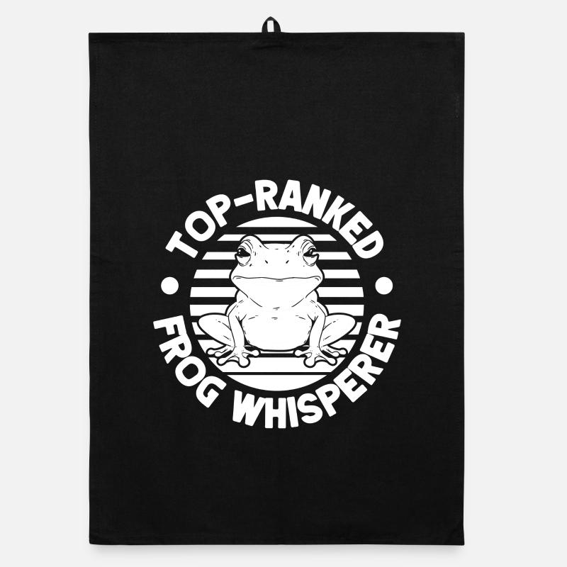 Frog Catcher Top-Ranked Frog Organic Geschirrtuch