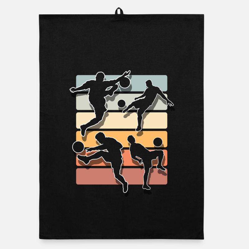 Fußball Organic Geschirrtuch