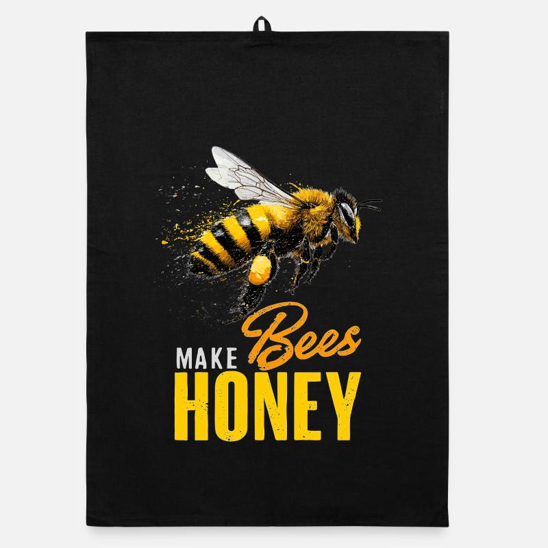 Imker Bees Make Honey Beekeeper Bee Keeper Organic Geschirrtuch