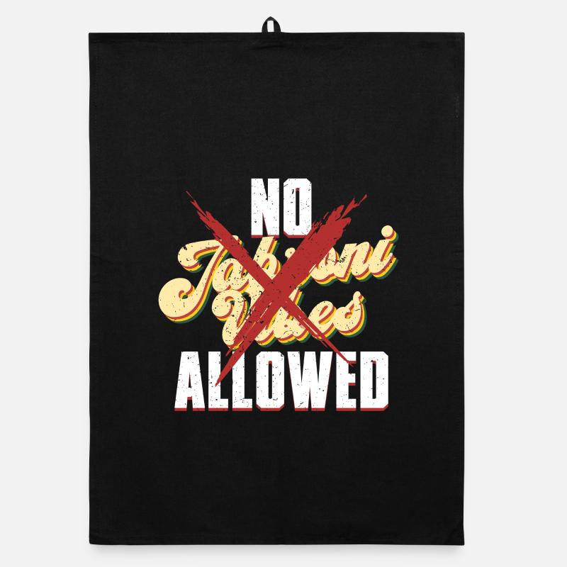 No Jabroni Vibes Allowed Organic dish towel