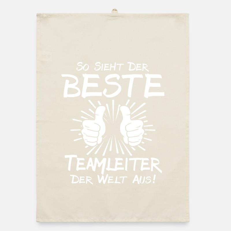 Bester Teamleiter Organic Geschirrtuch