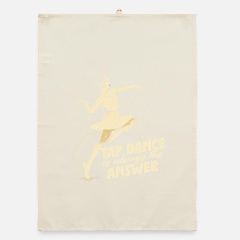 Stepptanz Stepptänzer Stepptänzerin Stepper Organic Geschirrtuch