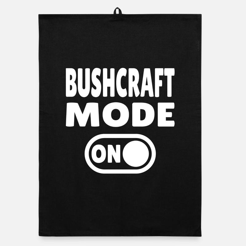 Bushcraft Mode ON – Waldleben einschalten Organic Geschirrtuch