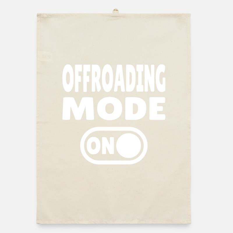 Offroading Mode ON – Off-Road Adventure Organic dish towel