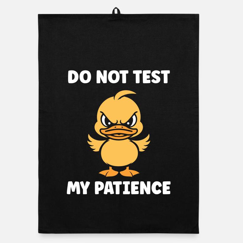 Furious Duckling: Patience Tested Organic dish towel