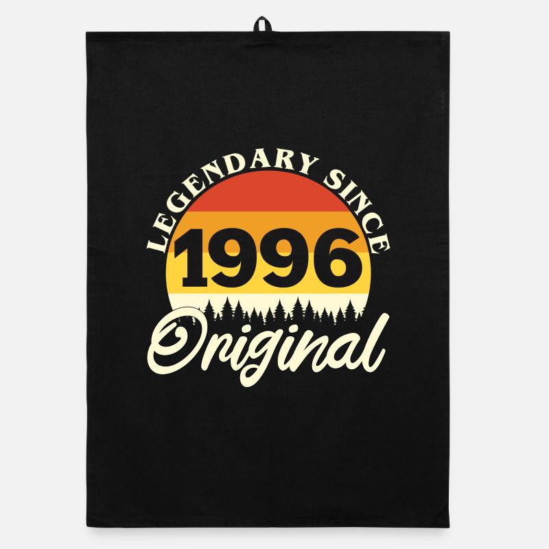 1996 Vintage Retro Original Geburtstagsgeschenk Organic Geschirrtuch