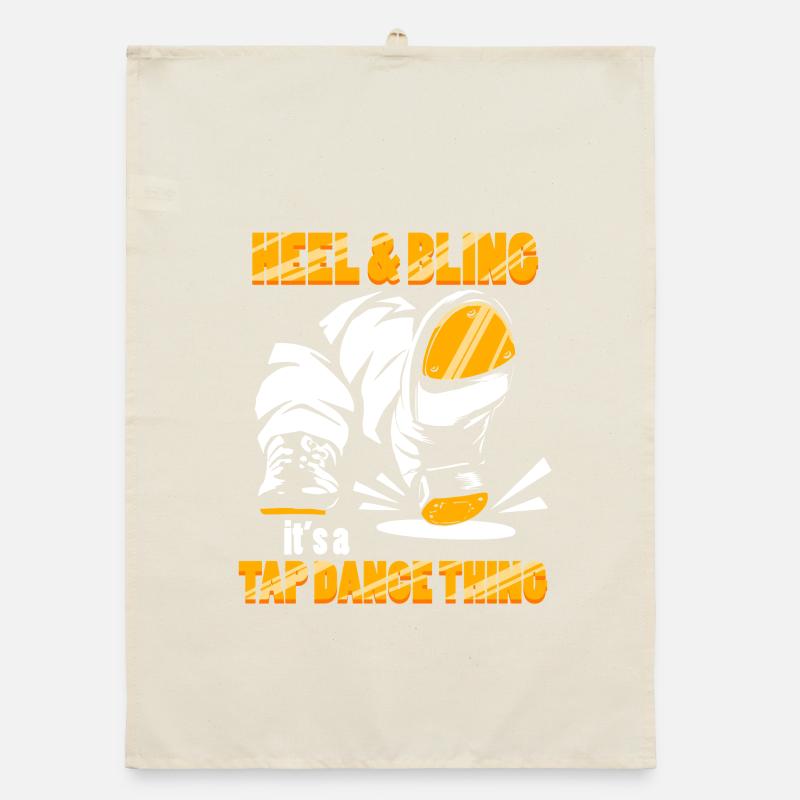 Stepptanz Stepptänzer Stepptänzerin Stepper Organic Geschirrtuch