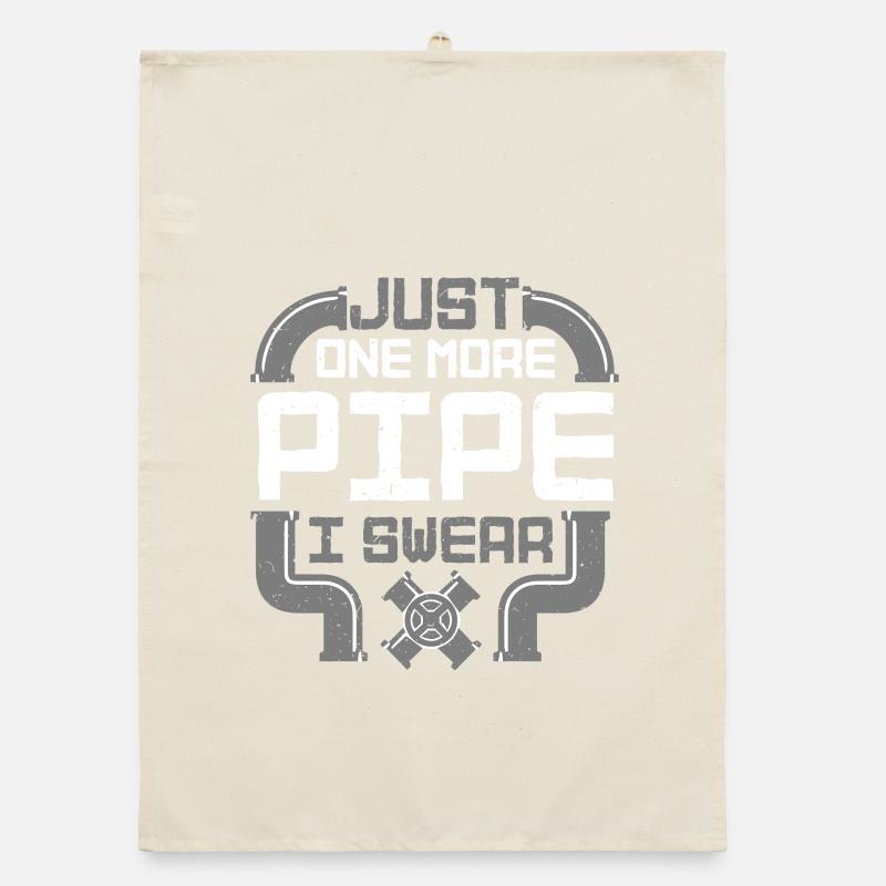 Pipe Layer Pipeline Builder Organic dish towel