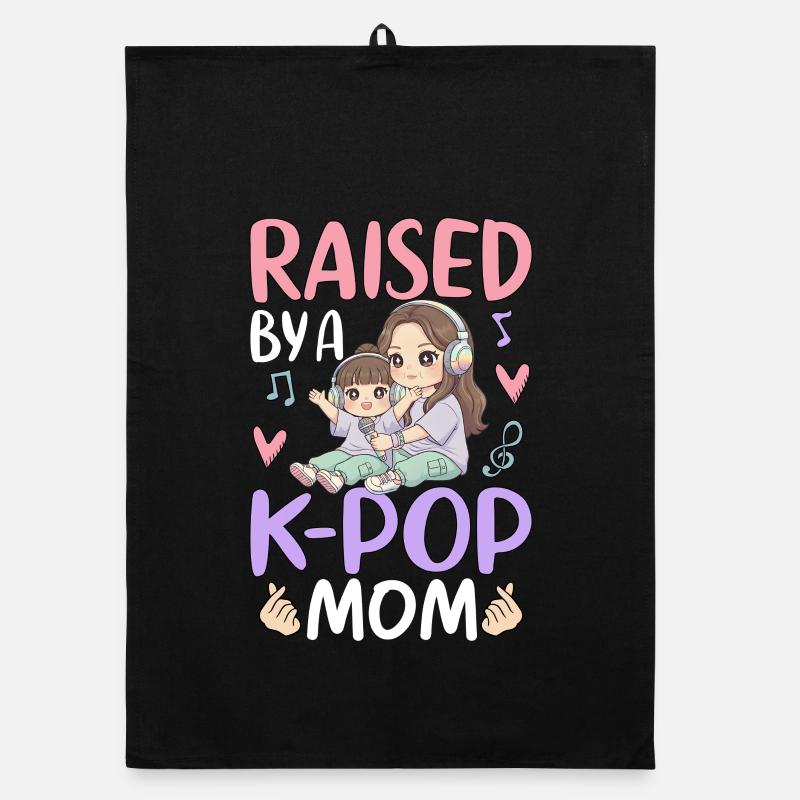 Raised By A K-Pop Mom Organic dish towel