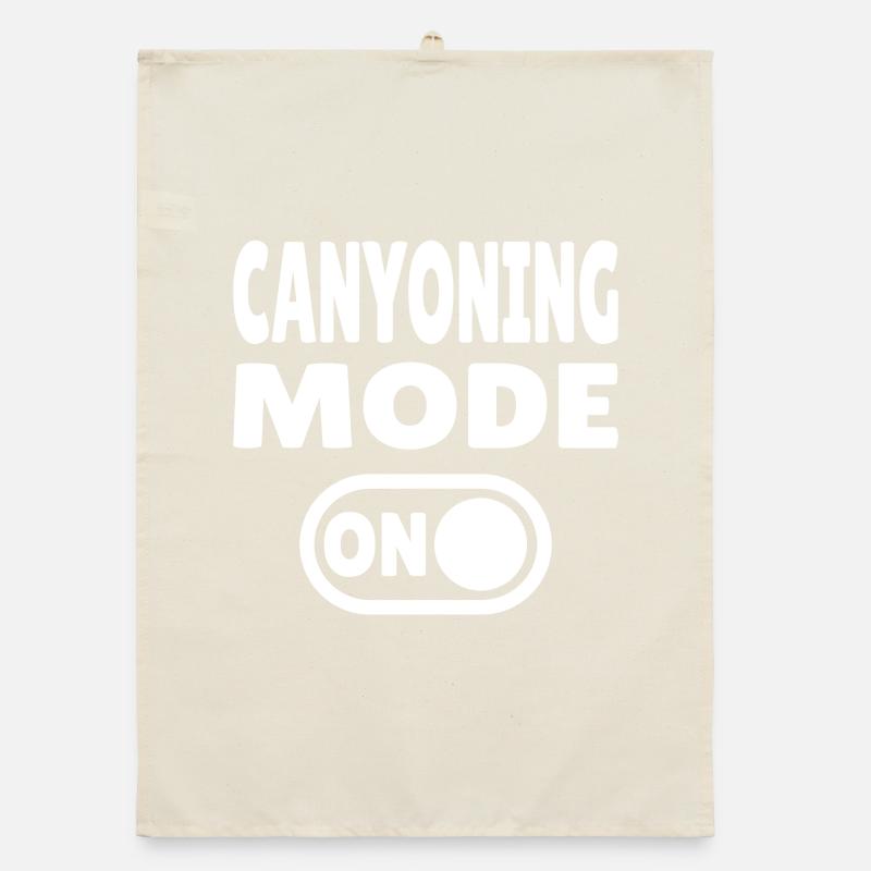 Canyoning Mode ON – Switch to adrenaline Organic dish towel