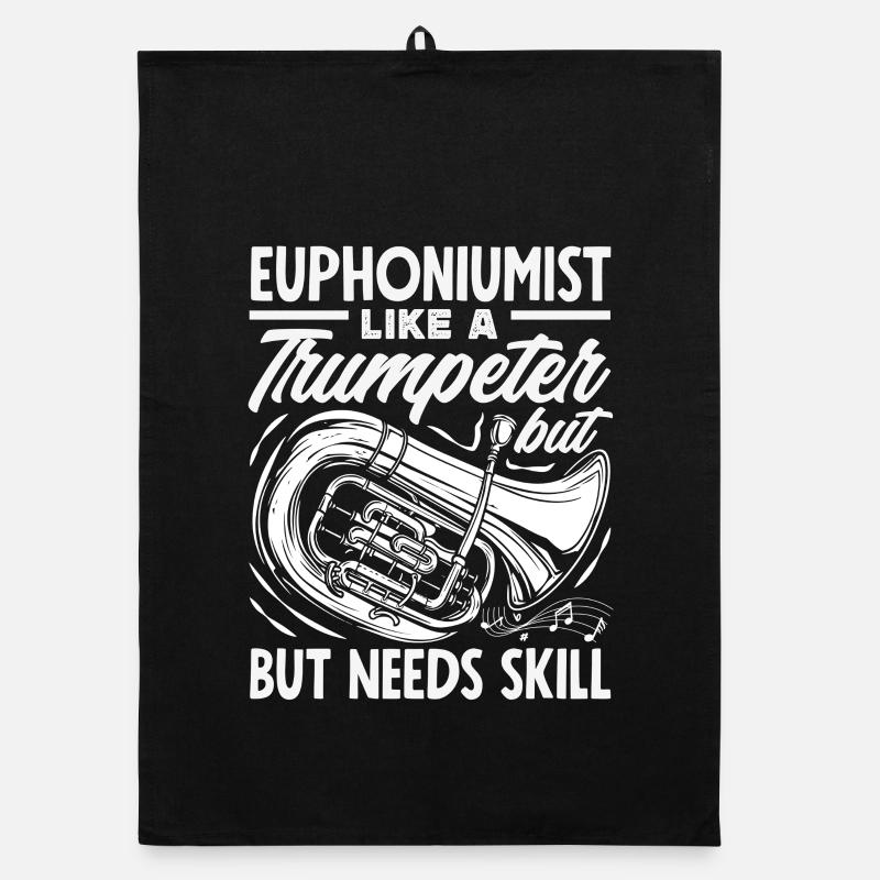 Lecteur d’euphonium vintage Torchon bio