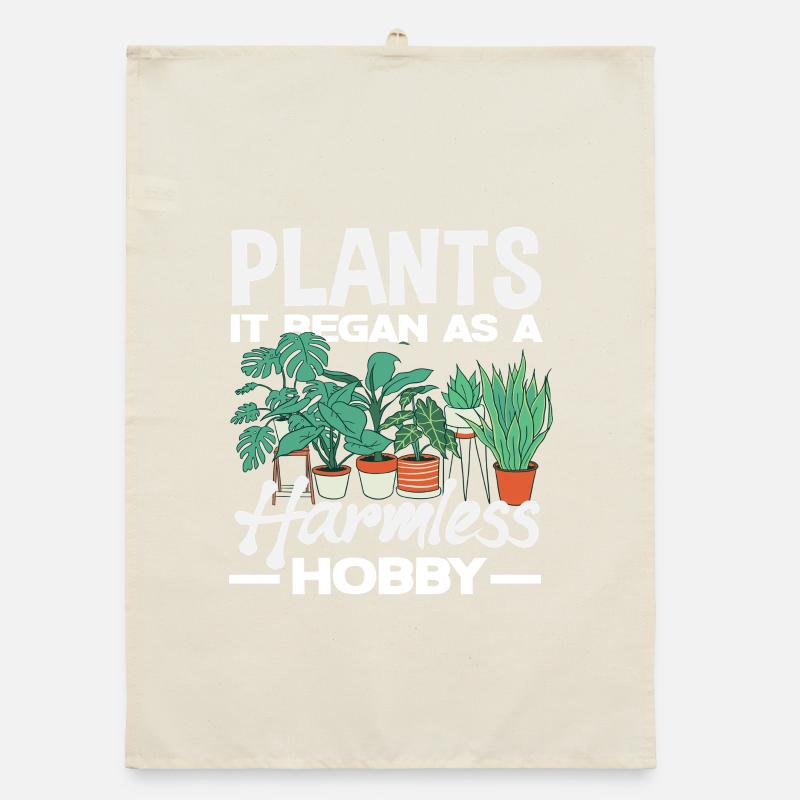 Plants It started as a harmless hobby of a Organic dish towel