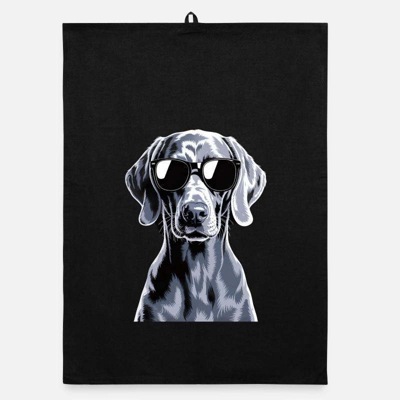 Weimaraner Torchon bio