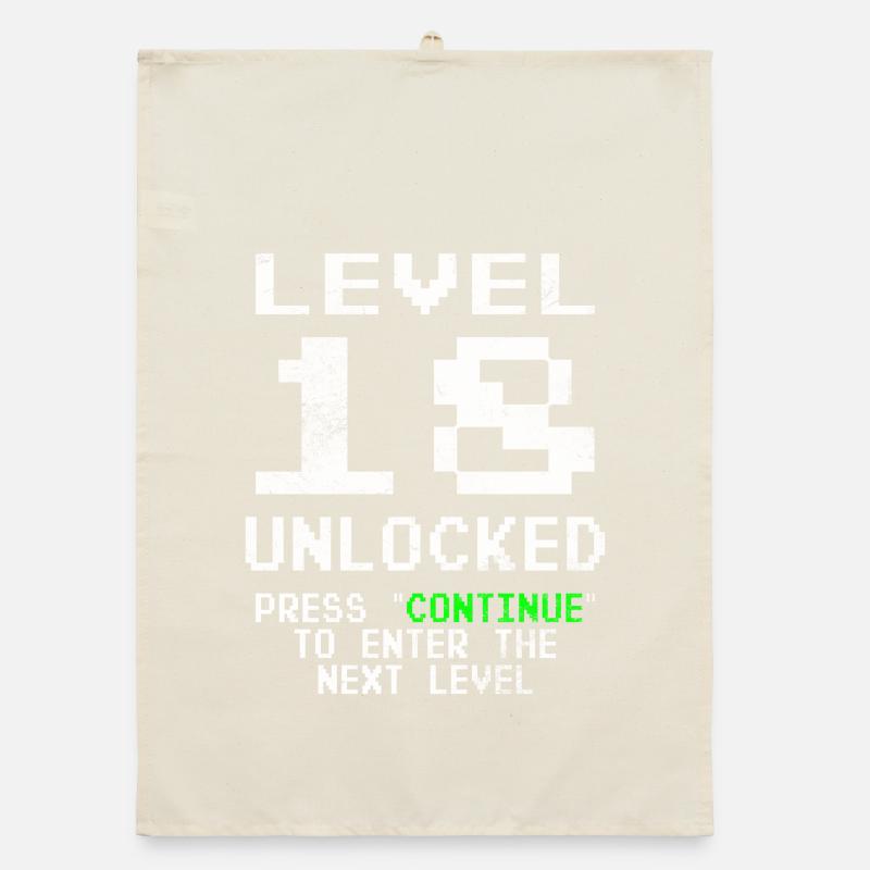 Level 18 Unlocked Organic dish towel