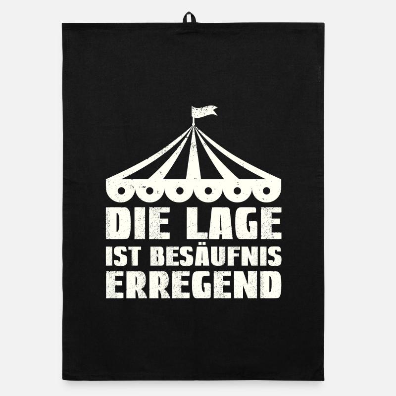 The situation is drunkenness Organic dish towel