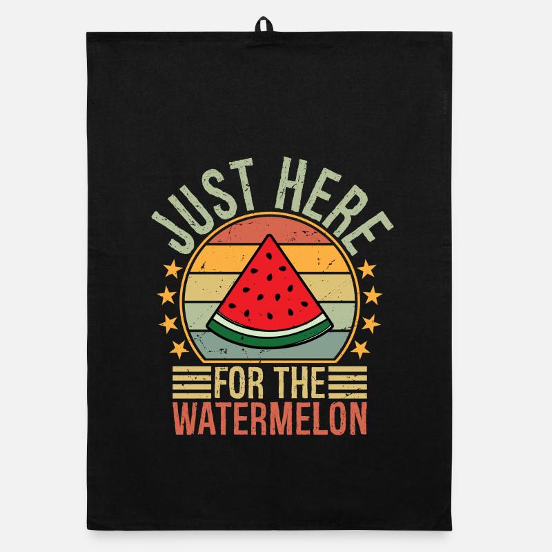 Juste ici pour la pastèque Torchon bio