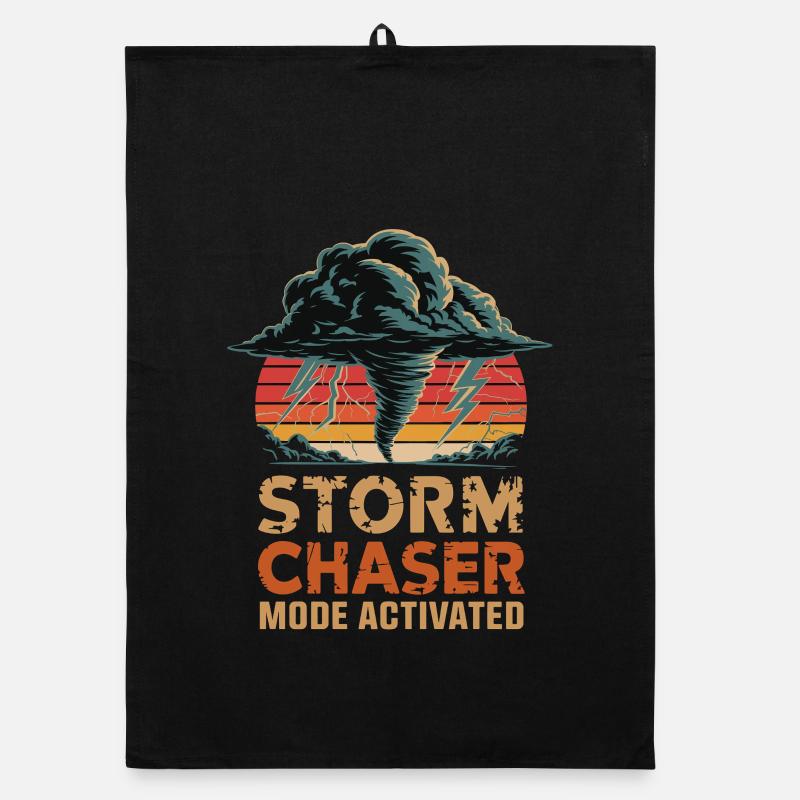 Mode Chasseur de Tempête activé Tornade Sturmjäger Torchon bio