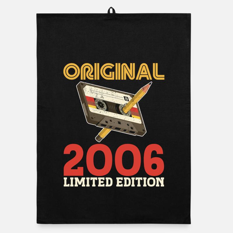2006 20th Anniversary 20 Years Original Vintage Organic dish towel