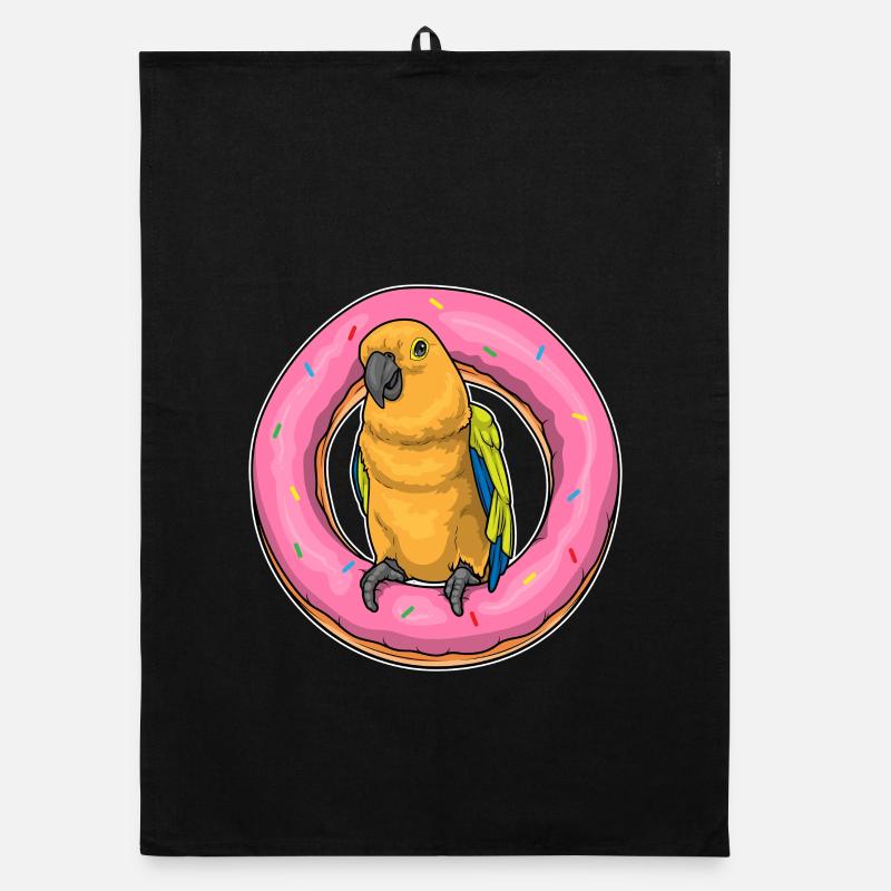 Donut Perroquet Torchon bio