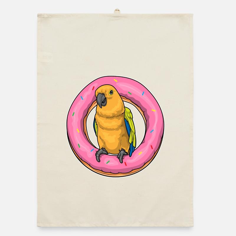 Donut Perroquet Torchon bio