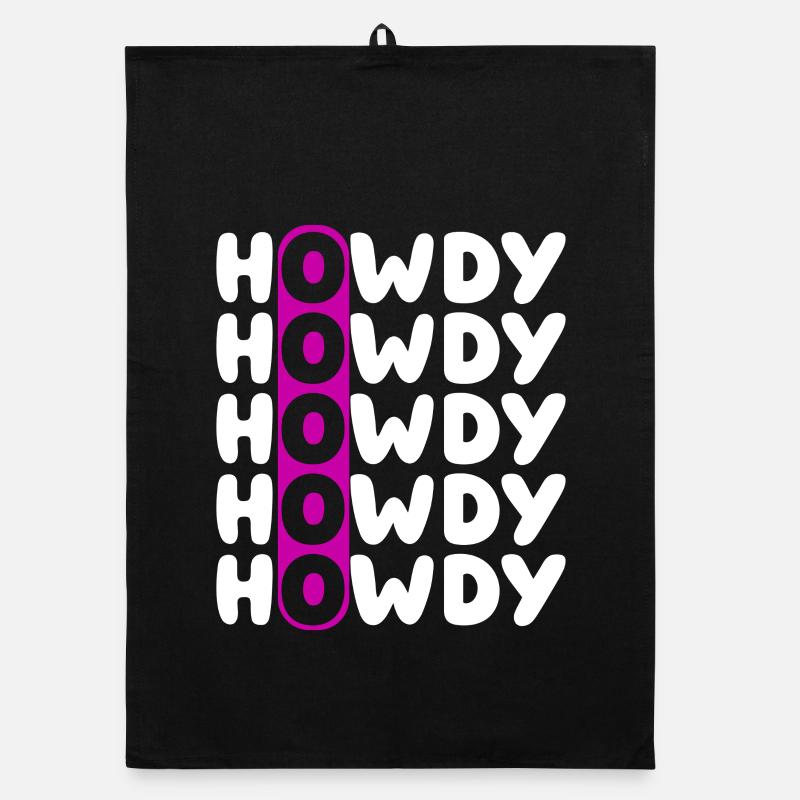 Howdy Repeat O Western Pattern Torchon bio