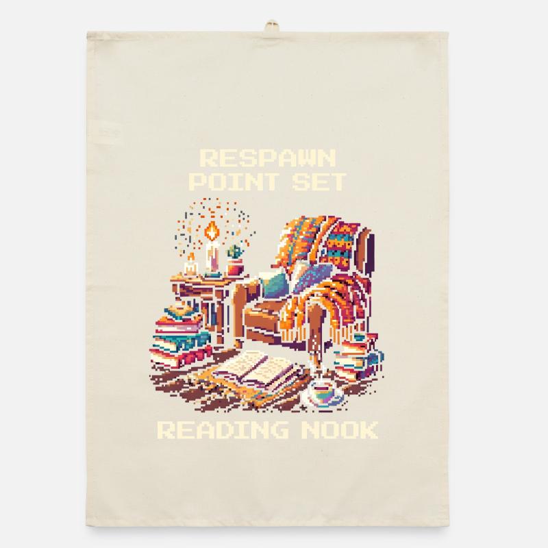 Set de réapparition | Lecture du journal de lecture Torchon bio