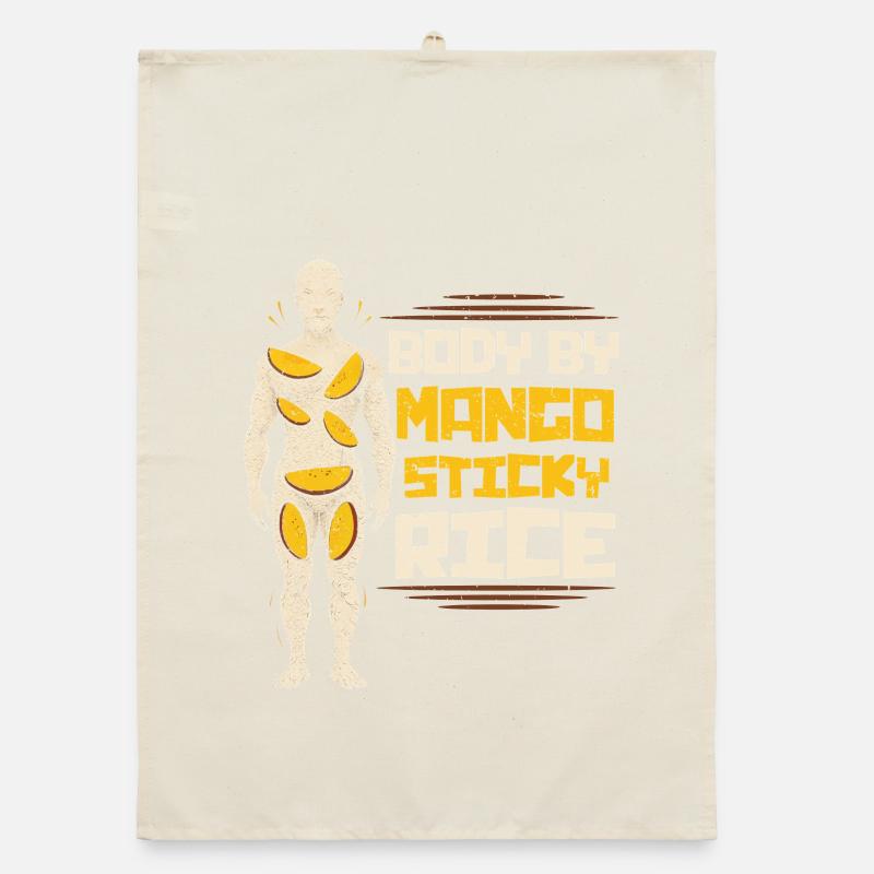 Mango Sticky Rice Organic dish towel